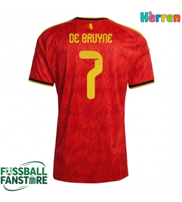 Belgien Kevin De Bruyne #7 Replik Heimtrikot WM 2026 Kurzarm